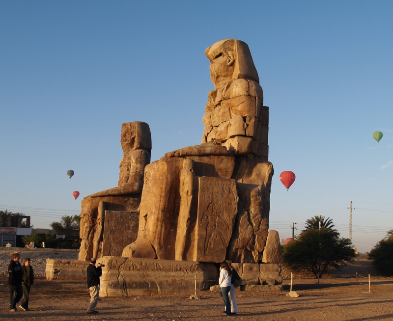 Colossi of Memnon, Luxor